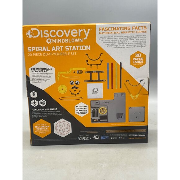 discovery mind blown spiral art station 20 piece  ages 8+ READ NEW - Picture 3 of 13